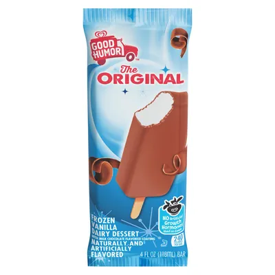 Individually wrapped Good Humor Giant Vanilla Sandwich